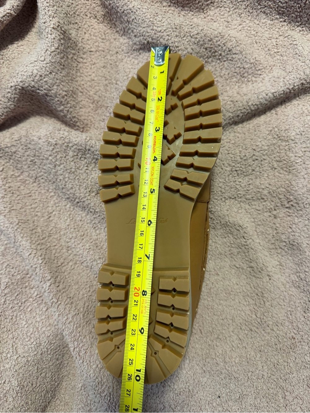 New Lisa Says Gah Mari Leather Tan Beige Loafers Size US 8 - Picture 8 of 9
